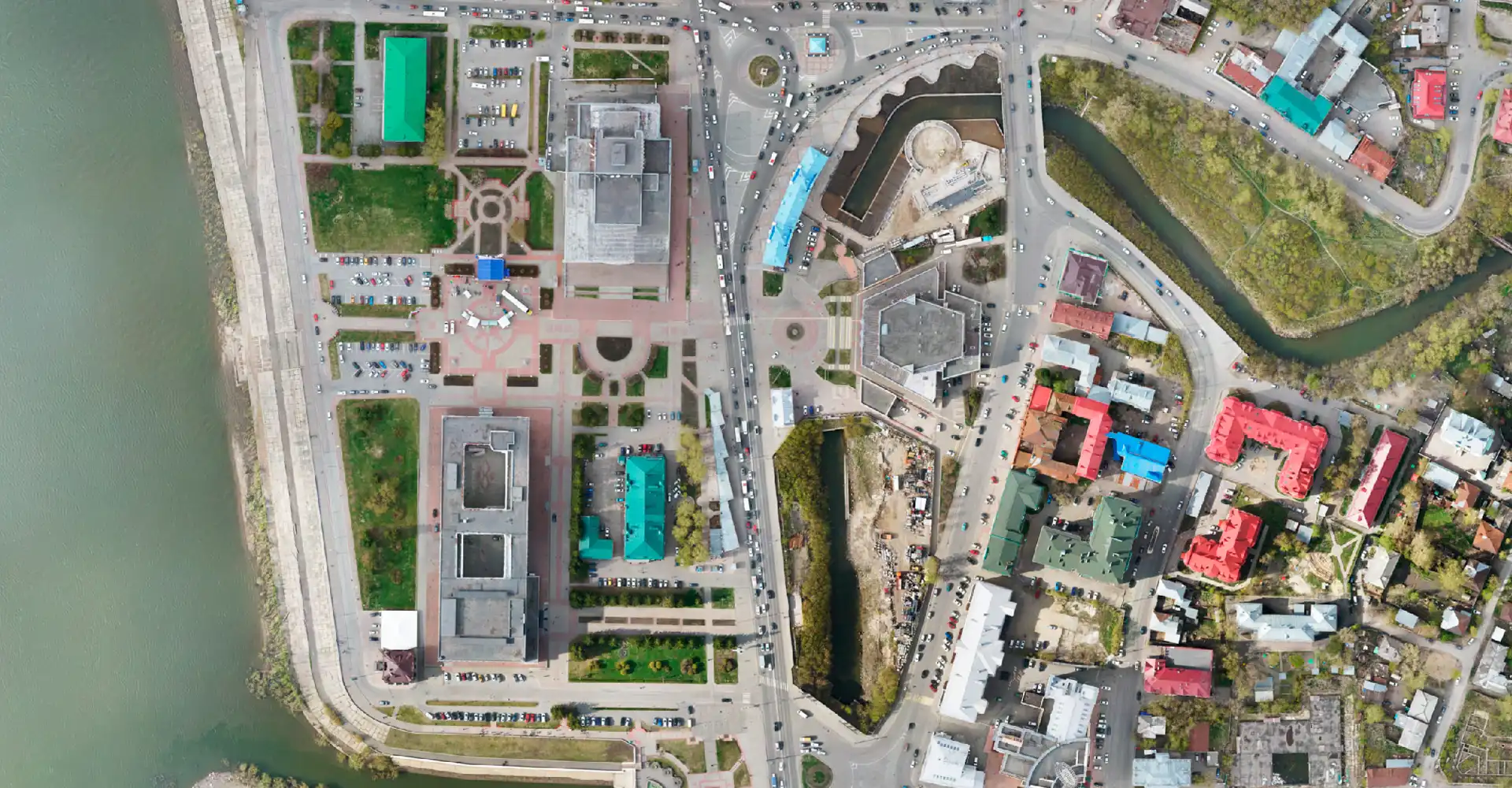 ZALA AERO specialists have created an orthophotomap and 3D model of the city of Tomsk
