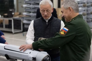 Defence Minister inspected the production of the Lancets