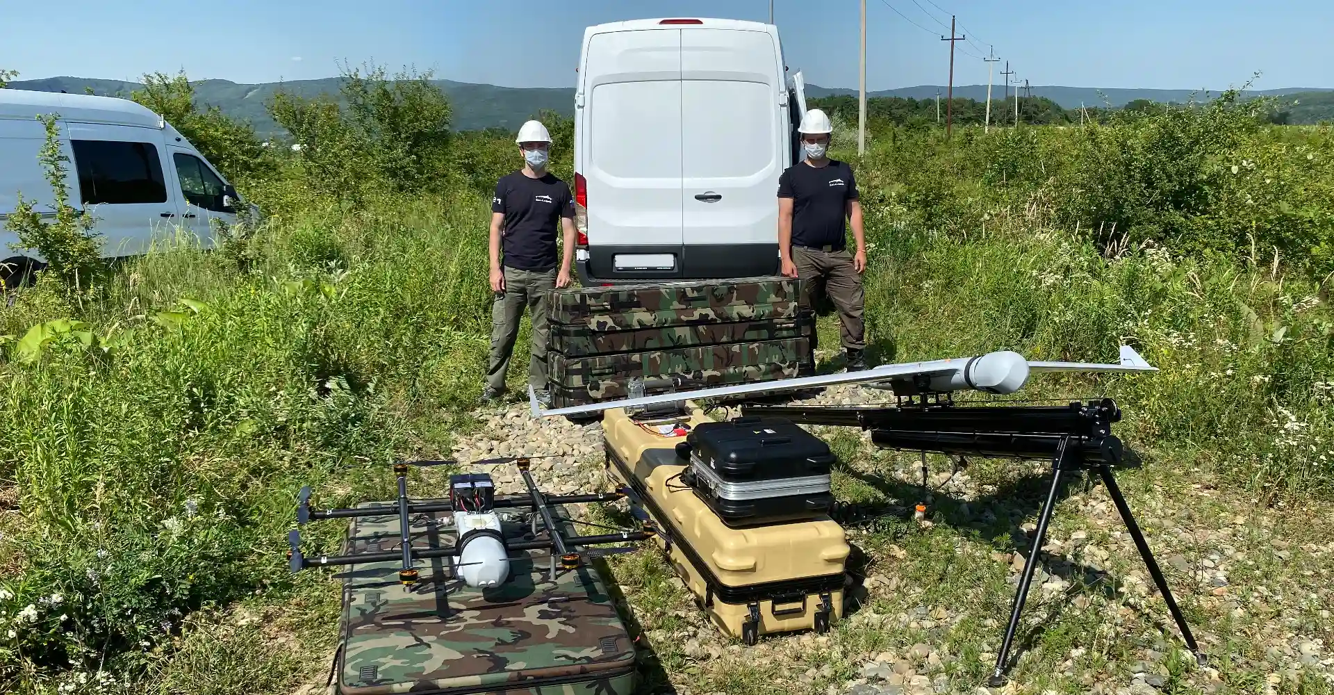 ZALA AERO performed pilot tests of a laser gas analyser in the Krasnodar Region